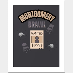 Montogomery brawl Posters and Art